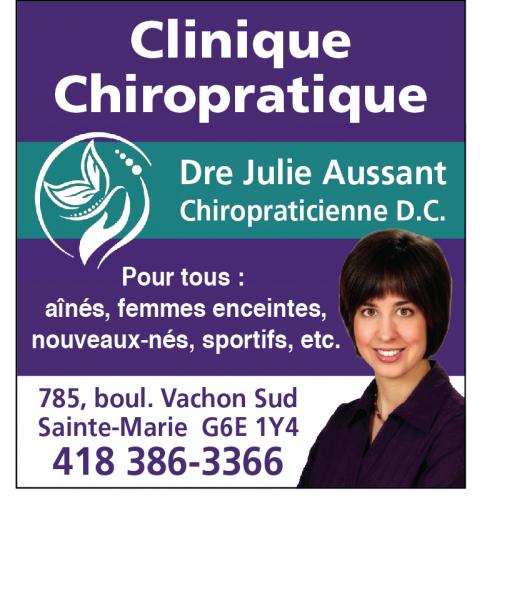 Clinique Dre Julie Aussant Chiropraticienne
